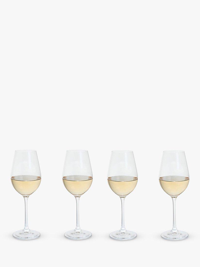 Entertain White Wine Glass, Set of 4, 250ml, Clear