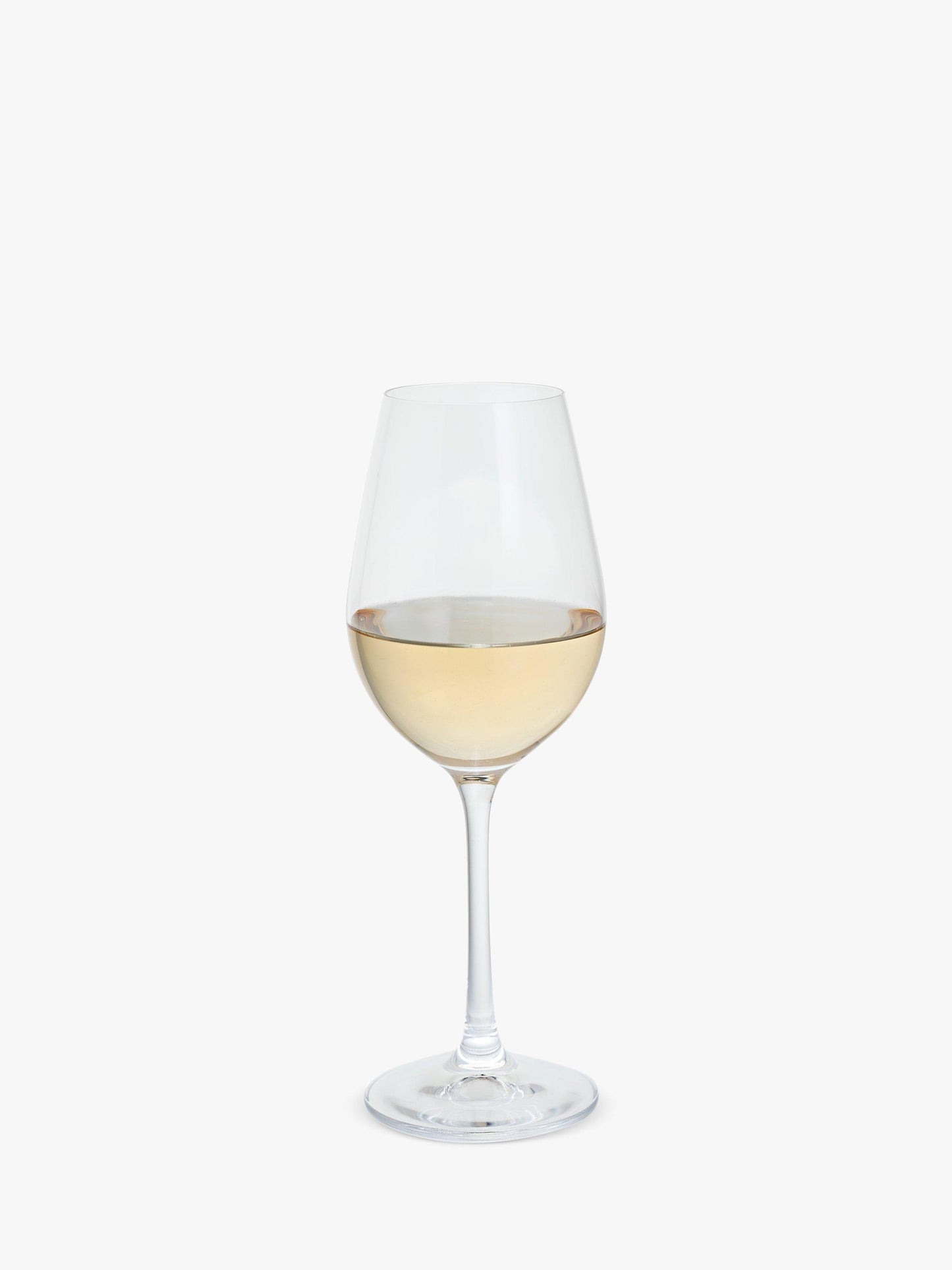 Entertain White Wine Glass, Set of 4, 250ml, Clear