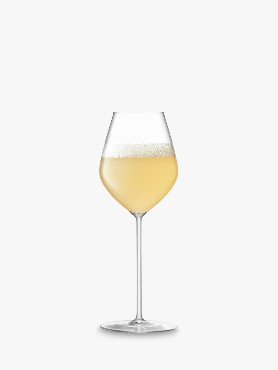 Borough Champagne Glasses, Set of 4, 285ml, Clear