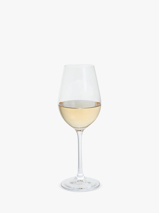 Entertain White Wine Glass, Set of 4, 250ml, Clear