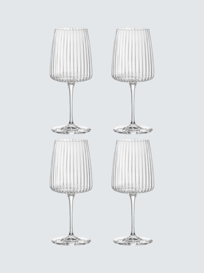 Exclusiva Red Wine Glass, Set of 4, 535ml, Clear